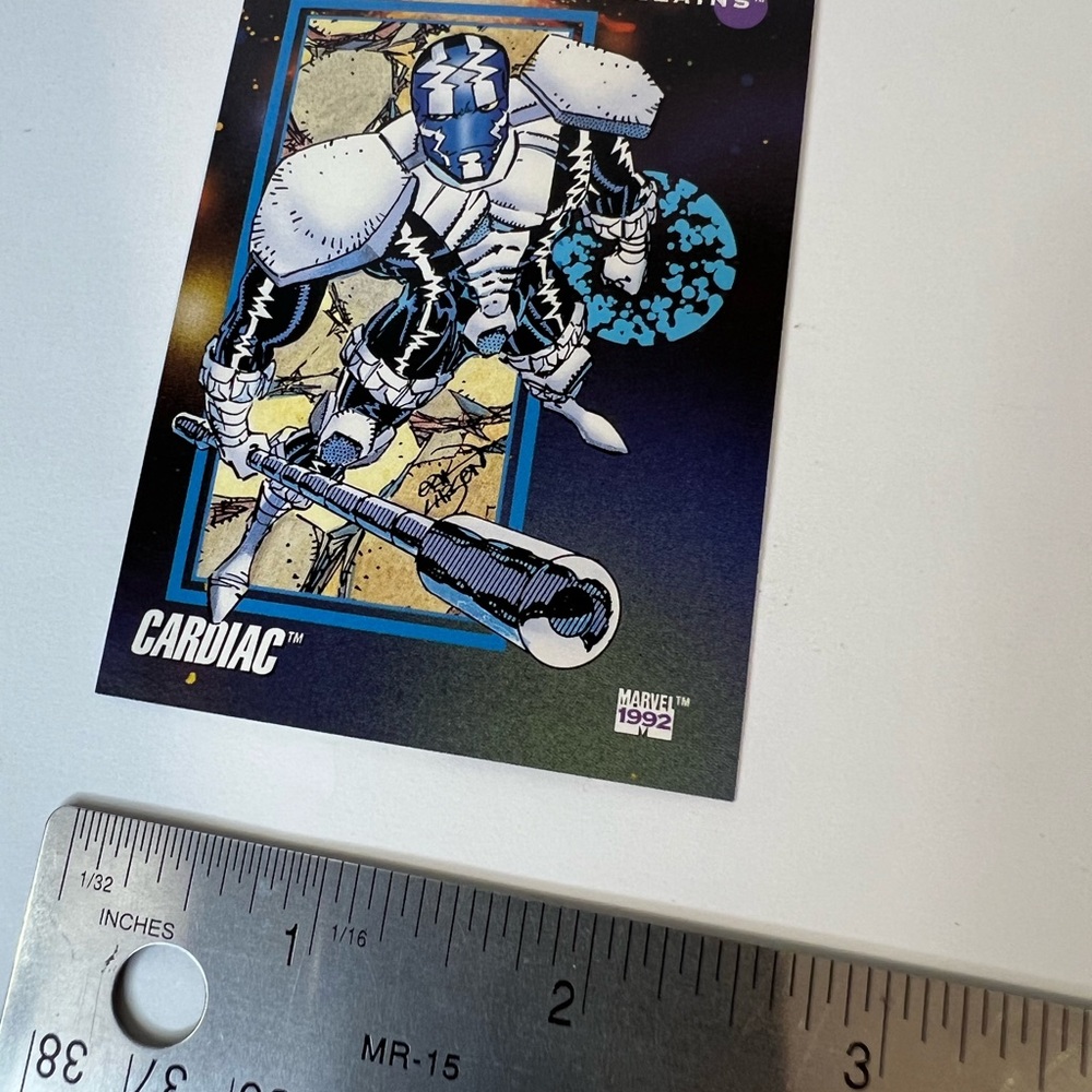 1992 IMPEL MARVEL UNIVERSE SERIES III CARDIAC CARD #132
